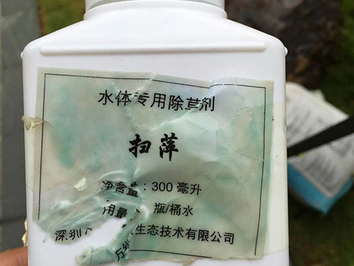 水中藻類(lèi)防除3